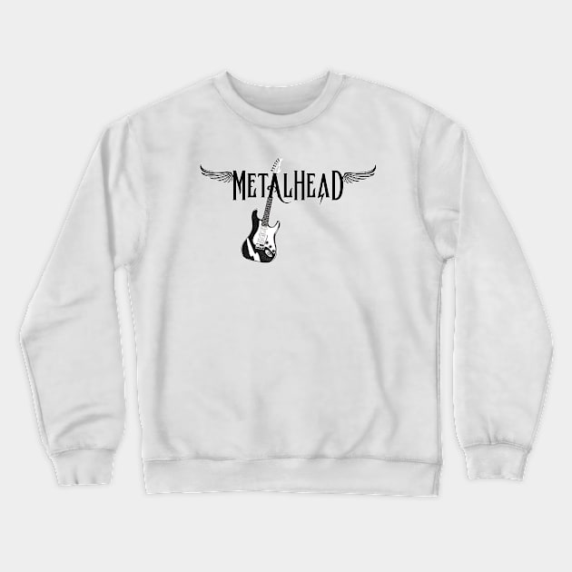 metalhead Crewneck Sweatshirt by mystudiocreate